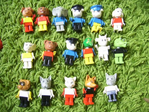 Lego Fabuland - Állatfigurák 