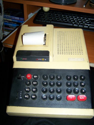 ELKA-55 szalagos számológép