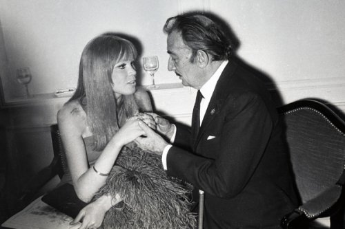 Amanda Lear és Salvador Dalí Amanda Lear és Salvador Dalí