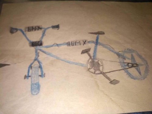 BMX gyerek rajz