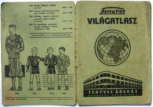 Fenyves Áruház Világatlasz Fenyves Áruház Világatlasz