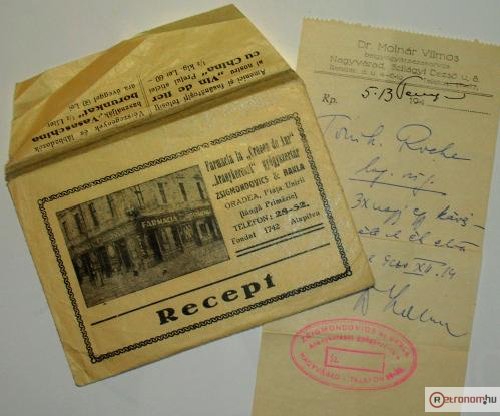 Recept Vény és borítékja Recept Vény és borítékja