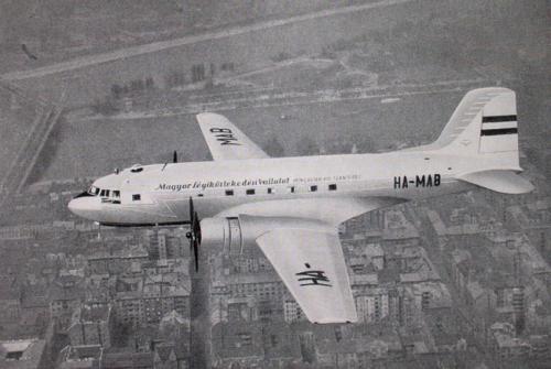 Malév IL-14 repülőgép HA-MAB Malév IL-14 repülőgép HA-MAB