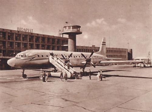 Ferihegy Malév IL-18 repölőgép Ferihegy Malév IL-18 repölőgép
