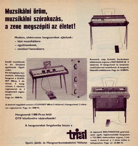 Triál elektromos hangszerek Triál elektromos hangszerek