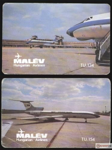 Malév TU-154 és TU-134