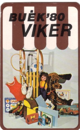 VIKER iparcikk kártyanaptár VIKER iparcikk kártyanaptár