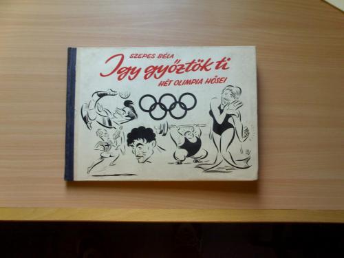 Olimpia karikatúra könyv