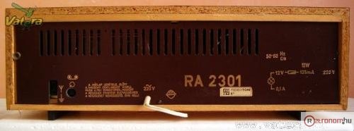 Videoton RA 2301 'Nápoly' - #1