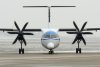 Malév repülőgép DASH 8 Q-400 retro festése