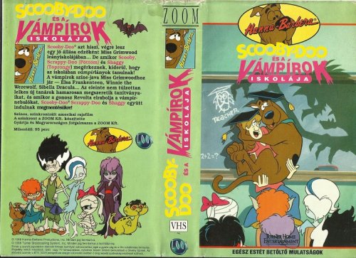 Scooby Doo És A Vámpírok iskolája VHS Scooby Doo És A Vámpírok iskolája VHS