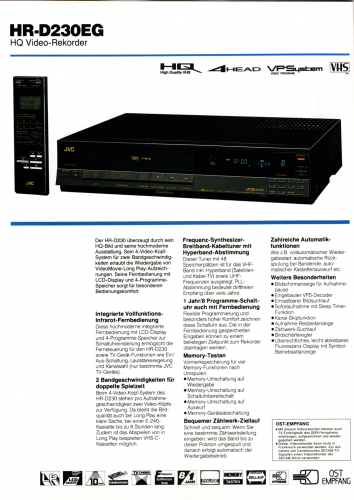 JVC katalógus JVC katalógus