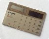 Casio SL 750 Pocket Calculator - Solar Cell
