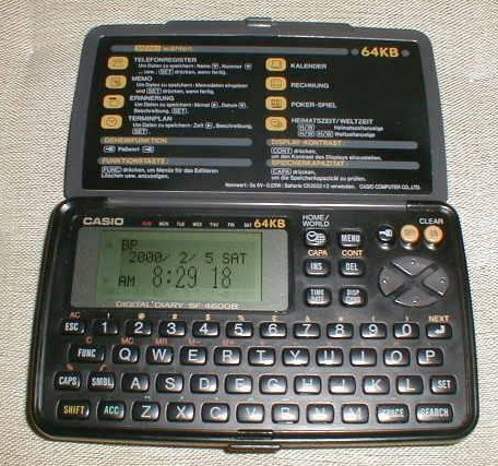 Casio manager kalkulátor (64 kB)