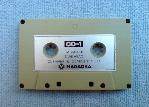 NAGAOKA CD-1 fejtisztító és demagnetizáló kazetta NAGAOKA CD-1 fejtisztító és demagnetizáló kazetta