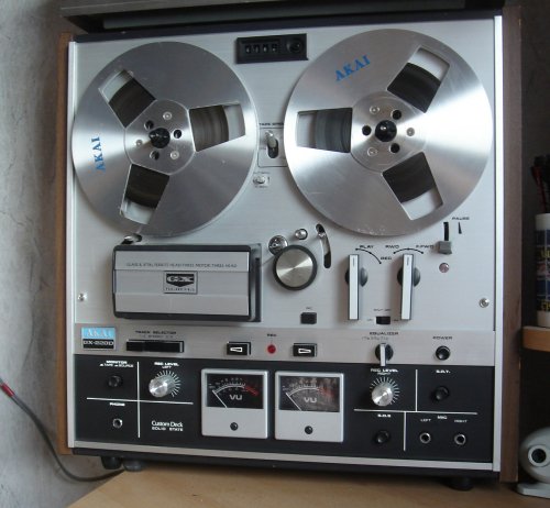 AKAI GX-220D fém orsókkal