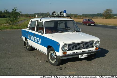 Lada rendőrautó Lada rendőrautó