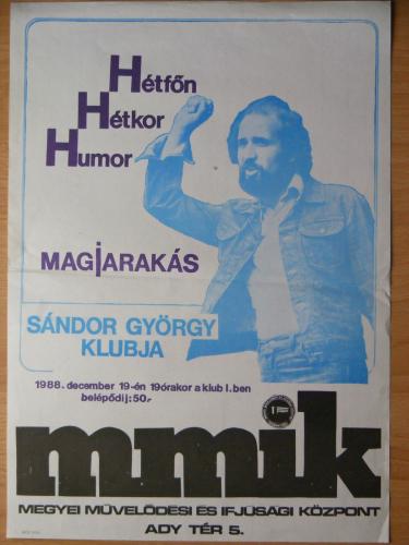 Sándor György plakát