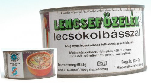 Globus Konzerv (lencsefőzelék) 
