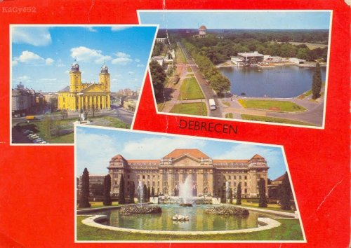 Debrecen képeslap Debrecen képeslap