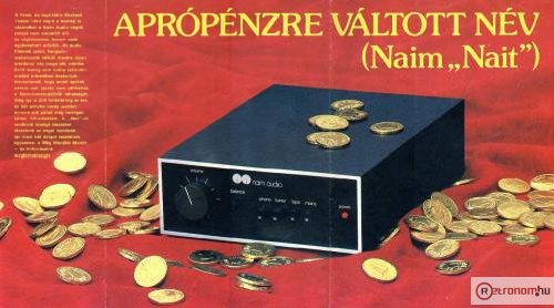 1984/3-as Hifi Magazin Poszter (Naim  Audio)