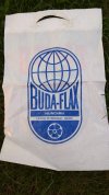 Buda-Flax reklámzacskó