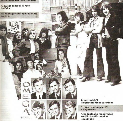 Illés, Hungária, Metró, Omega Illés, Hungária, Metró, Omega
