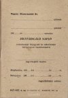 Jegyvizsgáló napló