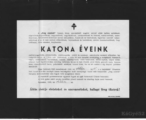 Búcsú a katonaévektől 1 Búcsú a katonaévektől 1