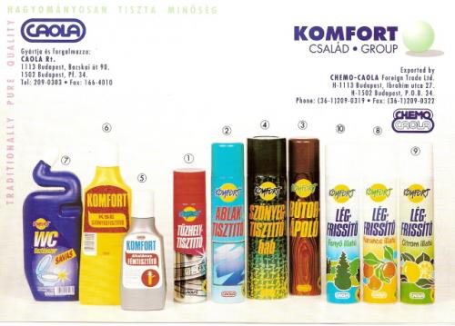 Komfort család