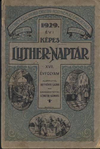 Evangélikus naptár Evangélikus naptár