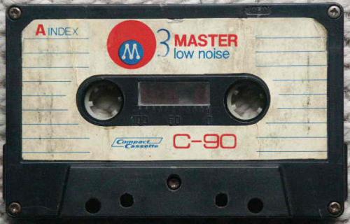 Master kazetta C-90 low noise