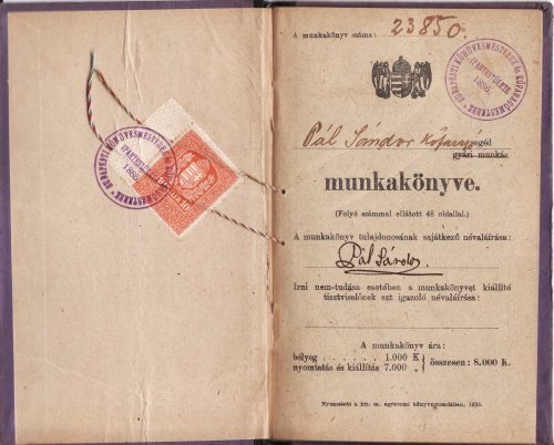 Munkakönyv