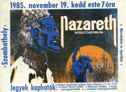 Nazareth miniplakát Nazareth miniplakát