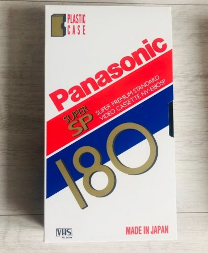 Panasonic E-180 VHS kazetta Panasonic E-180 VHS kazetta