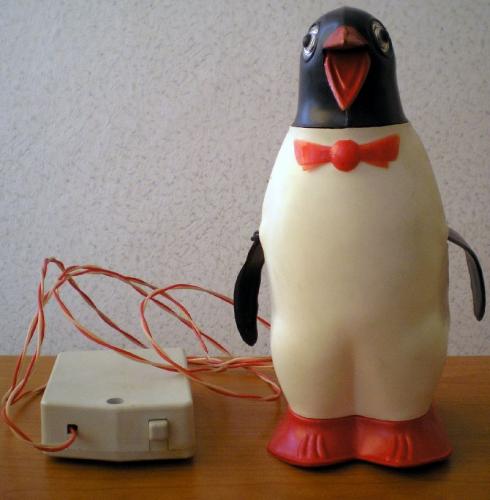 Távirányítású pingvin. 4,5 V