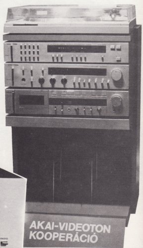 Videoton HIFI torony prototipus Videoton HIFI torony prototipus