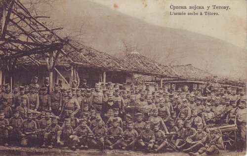 Szerb hadsereg Tetovo-nál