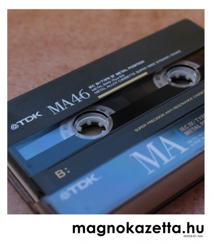 TDK kazetta - MA 46 TDK kazetta - MA 46