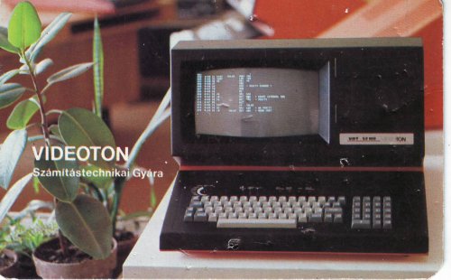 Vieoton Számítástechnikai Gyára kártyanaptár 1979