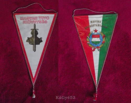 Magyar vívószövetség zászló