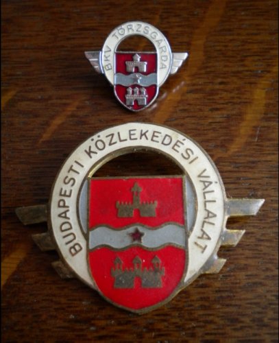 BKV jelvény kitüntetés BKV jelvény kitüntetés