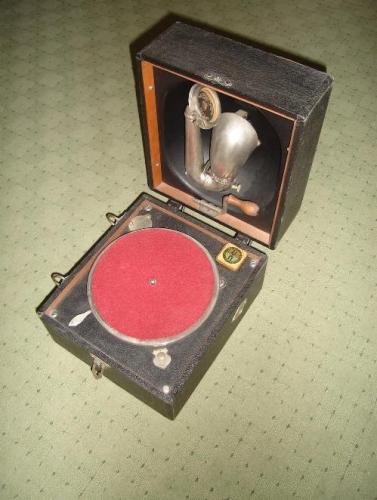 Decca táska gramafon 