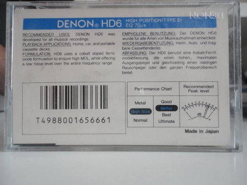 DENON HD6 100 DENON HD6 100