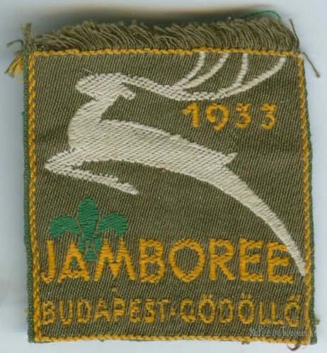 Jamboree Budapest - Gödöllő / Nemzetközi cserkésztalálkozó embléma