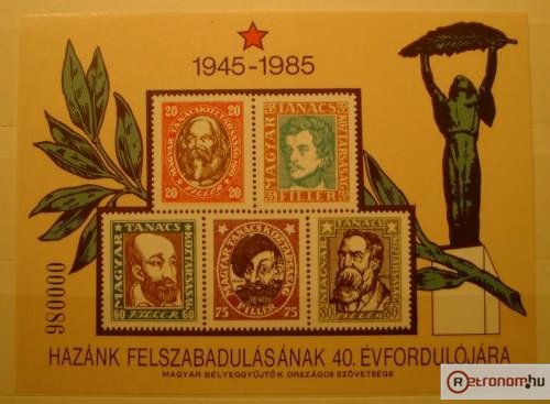 Hazánk felszabadulásának 40. évfordulójára Hazánk felszabadulásának 40. évfordulójára