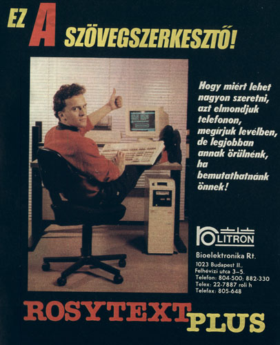 Rosytext szövegszerkesztő