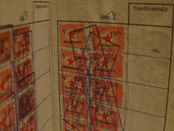 Szakszervezeti tagsági bélyegek