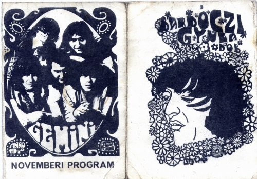 Gemini együttes programfüzet