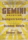 Gemini és Corvina együttesek plakát